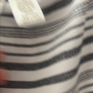 Japna Black and White Striped Jumpsuit